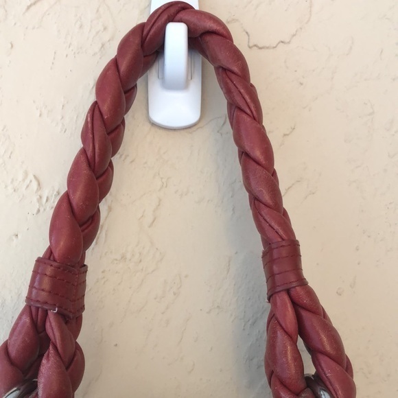 Fenn Wright Manson boho purse red shoulder bag large size - Picture 5 of 9